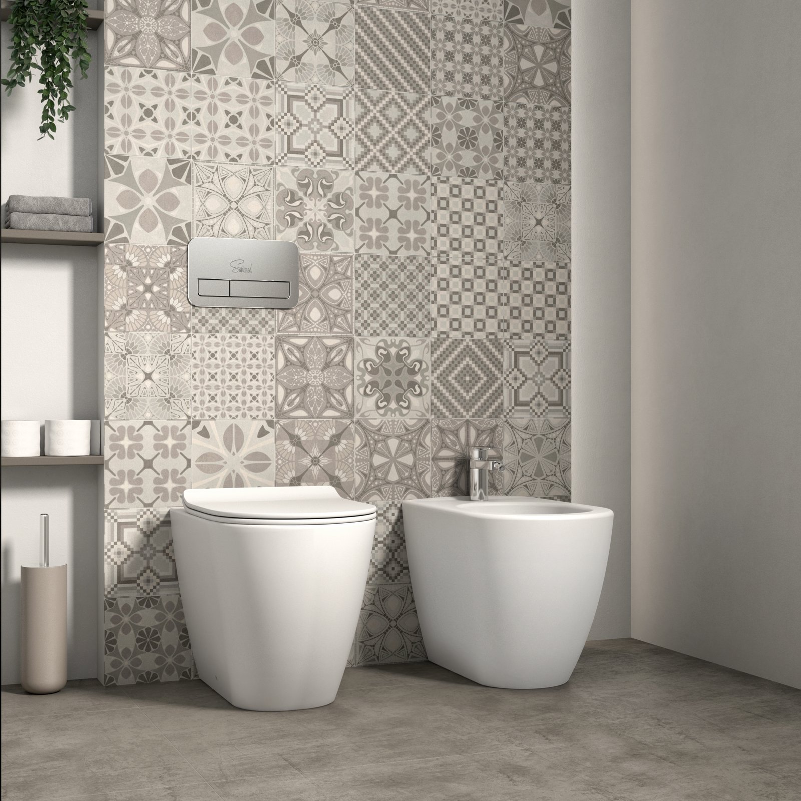 mini ambiance amsterdam btw blanc mat